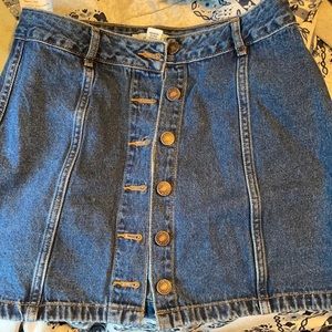 Jean Skirt